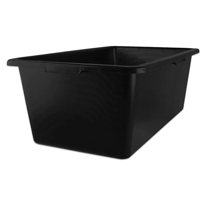 40L Strong Mixing Mortar Tub Durable Plastic Builders Bucket Plaster Container Plant Pot