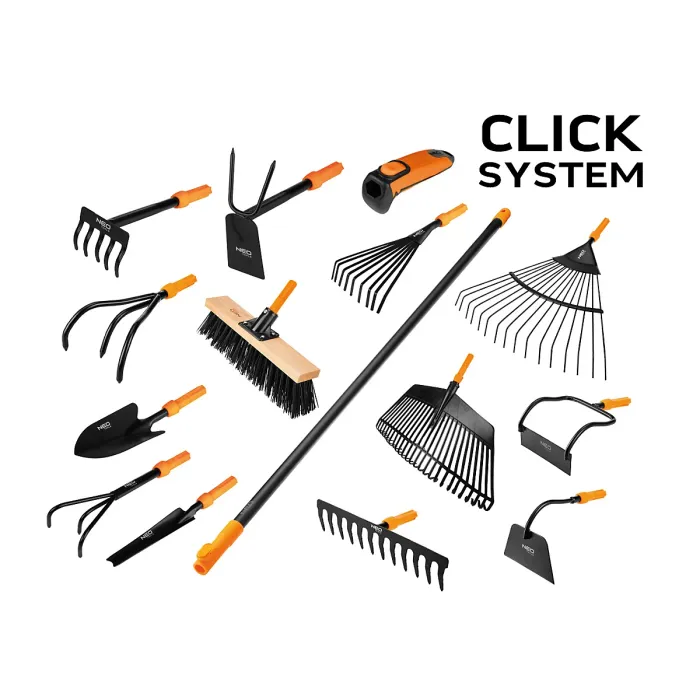 Neo Tools Long Handle 130cm Click System