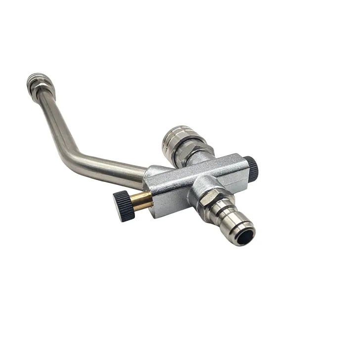 Pressure Washer Dual Connector Lance for 1/4" 11.6 mm Quick Release