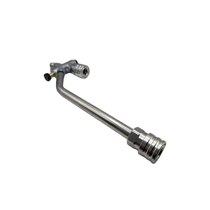 Pressure Washer Dual Connector Lance for 1/4" 11.6 mm Quick Release