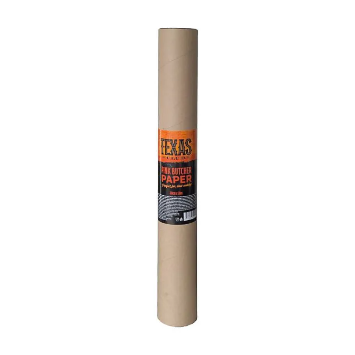 Texas Club Pink Baking/Smoking Butcher Paper. Ideal for Crafting, Wrapping, and More
