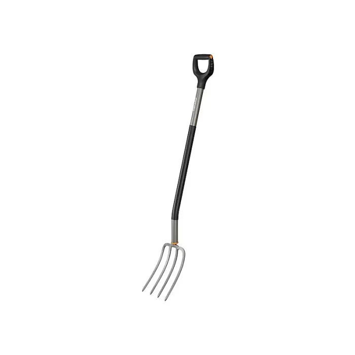 Fiskars 1070679 Ergonomic Garden Fork Grey FSK1070679