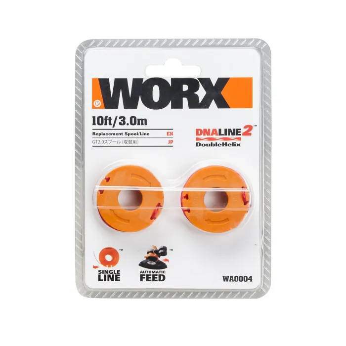 WORX Original Grass Trimmer / Strimmer Line 2 X 3m 1.65mm WA0004 - for models WG157E / WG163E