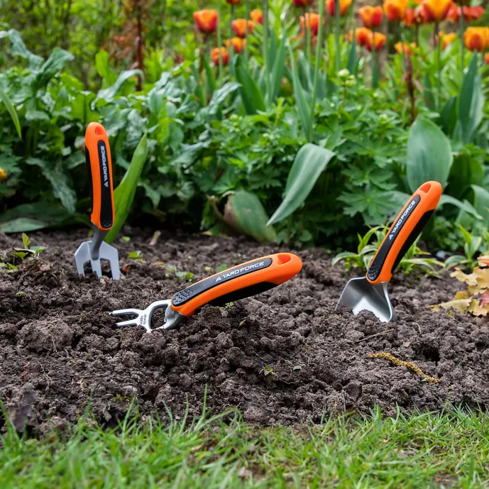 Yard Force Vita Hand Tool Set for Gardens and Balconies with Portable Box and Lithium Ion Battery - HX V06S