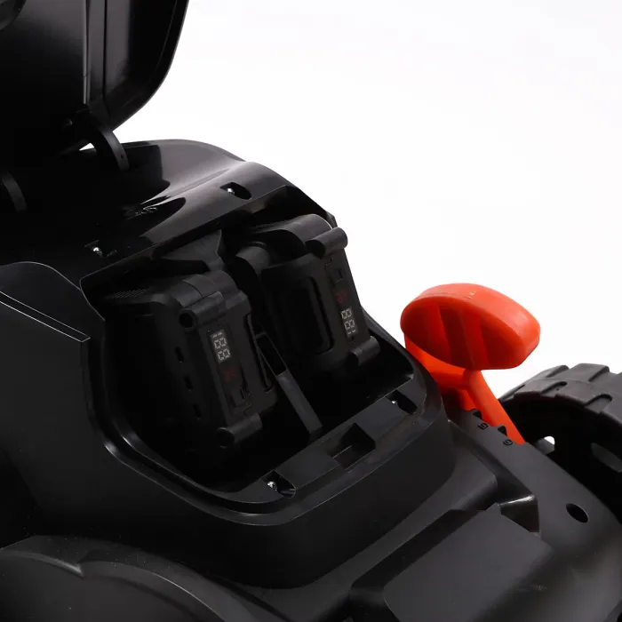 Yard Force 1400W 34cm Electric Lawnmower with 35L Grass Bag and Rear Roller - EM N34B