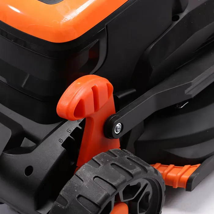 Yard Force 1400W 34cm Electric Lawnmower with 35L Grass Bag and Rear Roller - EM N34B