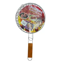 Round BBQ Mesh 22cm Outdoor Grill