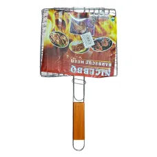 BBQ Mesh Size 21x22cm Outdoor Grill Baskets