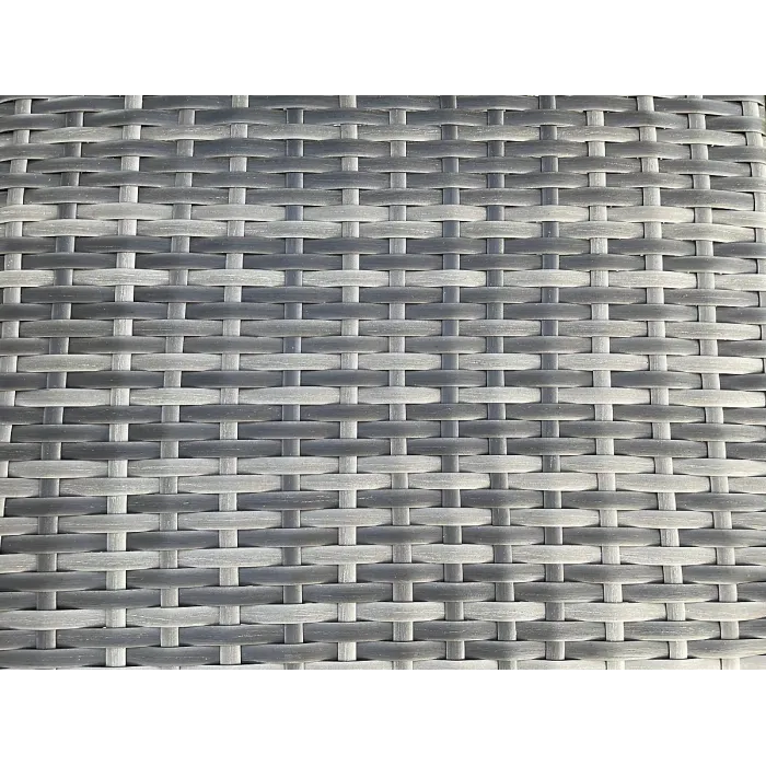 Rattan Garden Furniture Round Dining Table and Chairs 6 Seater Plus Round Table