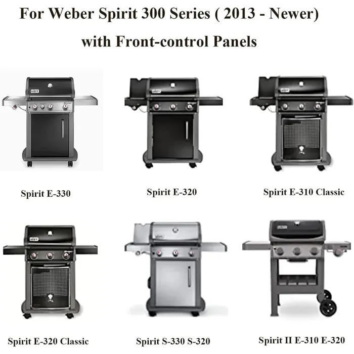 38.9cm Flavorizer Bar for Weber Spirit I & II E-310/320/330, S-310/320/330, Enamel Griddle