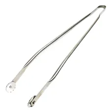 40cm BBQ Tongs, 304 Stainless Steel, Meat Tongs for Barbecue