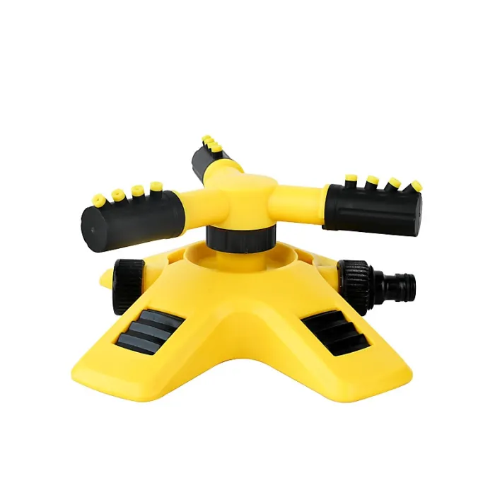 360 Degree Rotating Automatic Watering Head for Nursery, Three-pronged Sprinkler, Tandem Watering Device