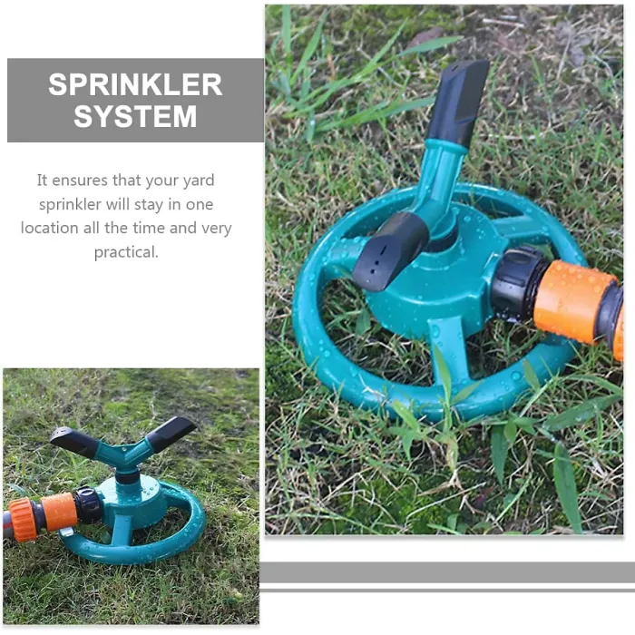 Automatic Rotary Sprinkler for Garden Rotary Sprinkler for Irrigation of Lawns and Plants