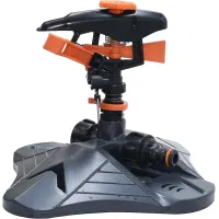 Garden Sprinkler, 360 Degree Adjustable Rotating Garden Sprinkler Head, Covers Large Area, Garden Irrigation System