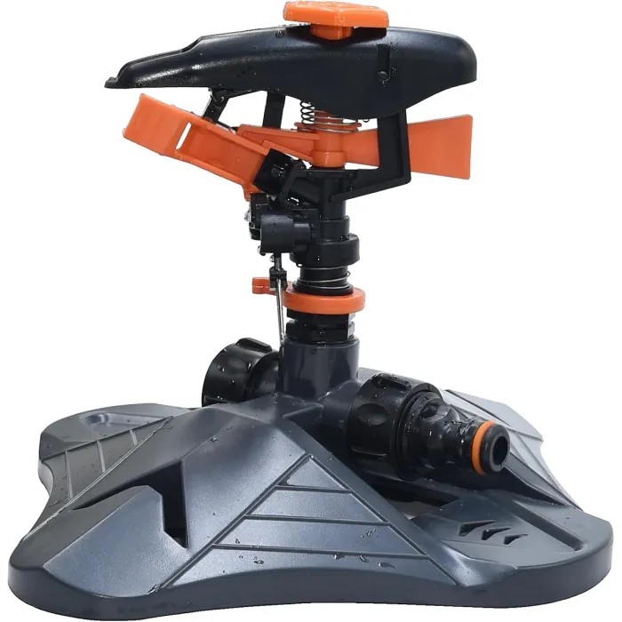 Garden Sprinkler, 360 Degree Adjustable Rotating Garden Sprinkler Head, Covers Large Area, Garden Irrigation System