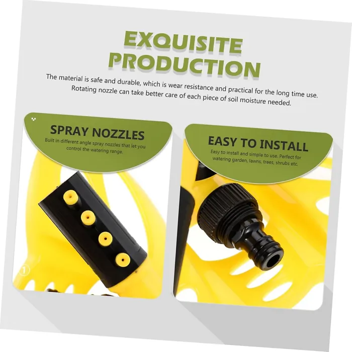 360 degrees Garden Sprinkler, Lawn Sprinkler, Lawn Sprinkler, Rotating Sprinkler, Gardening Tools
