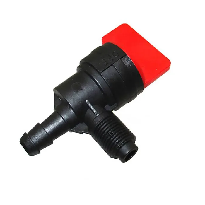 Fuel Shutoff Valve 399517, 396224, 698182 for Briggs & Stratton, 1/4" ID Fuel Line, Durable, No Filter