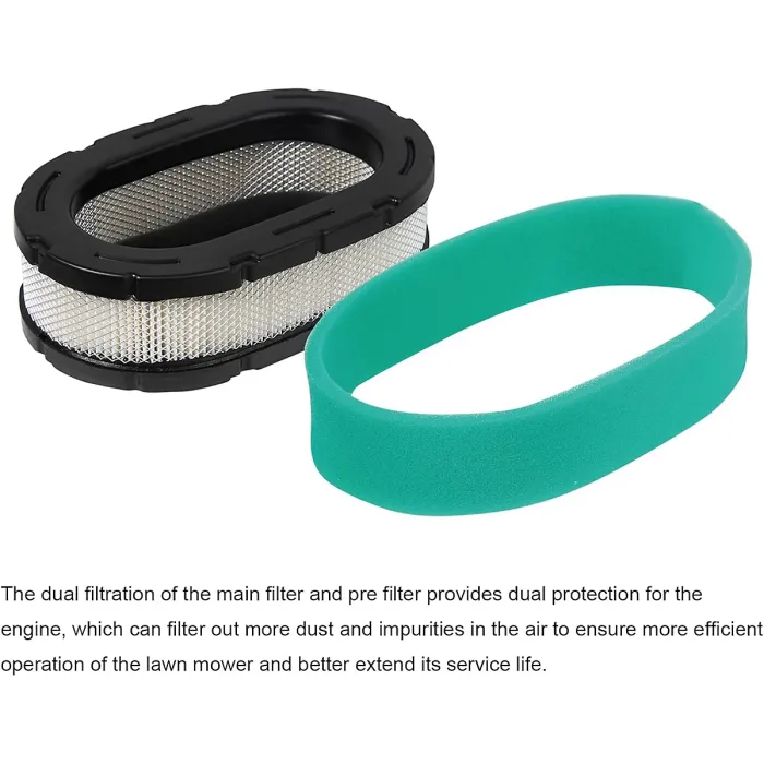 Air Filter with Pre-Filter for MTD Kohler KT610-KT745, 19-26HP Mowers, 32 083 09-S, Durable Replacement