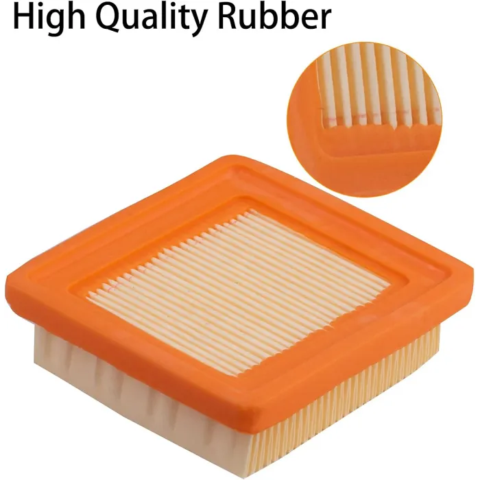 Air Filter for Stihl 4180-141-0300, Fits KM91R, KM131, FS89, FS91, FS131, FC96, Durable Brushcutter Replacement