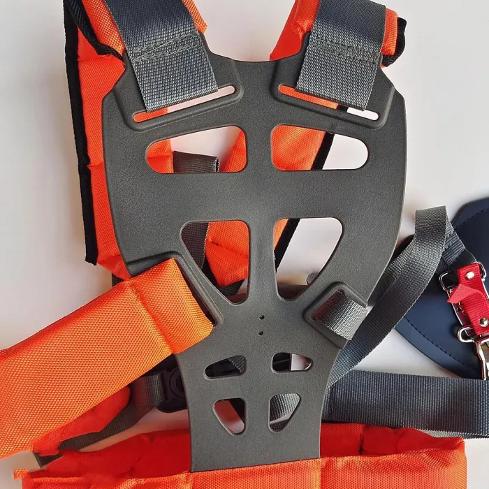 W-1 Lawn Mower Shoulder Strap, Upgraded Deluxe Soft Cushion Waist Strap, Comfortable and Labor-Saving