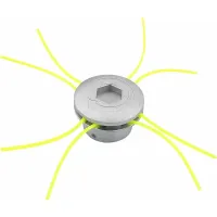 Universal Trimmer Head, Aluminum String Trimmer Head, Brush Cutter Accessory