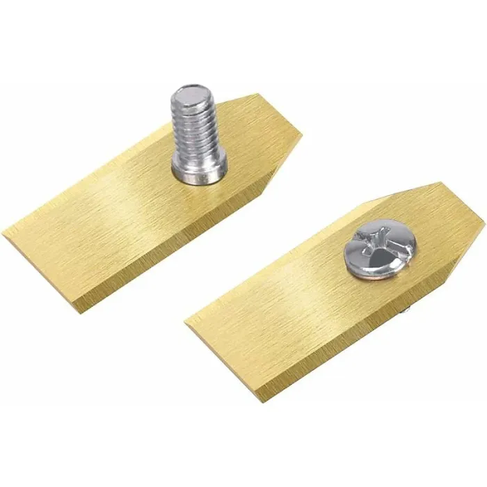 45 Pcs Titanium Trimmer Blades for Husqvarn/Automower/Yardforce/Gardena, 105, 310, 315, 320, 420, 430x, R40i