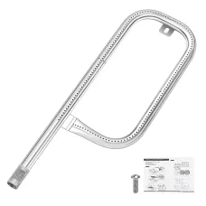 60040 43.2CM Replacement Burner for Weber Q100, Q120, Burner Tube for Weber Q1000, Q1200 Gas Grills.