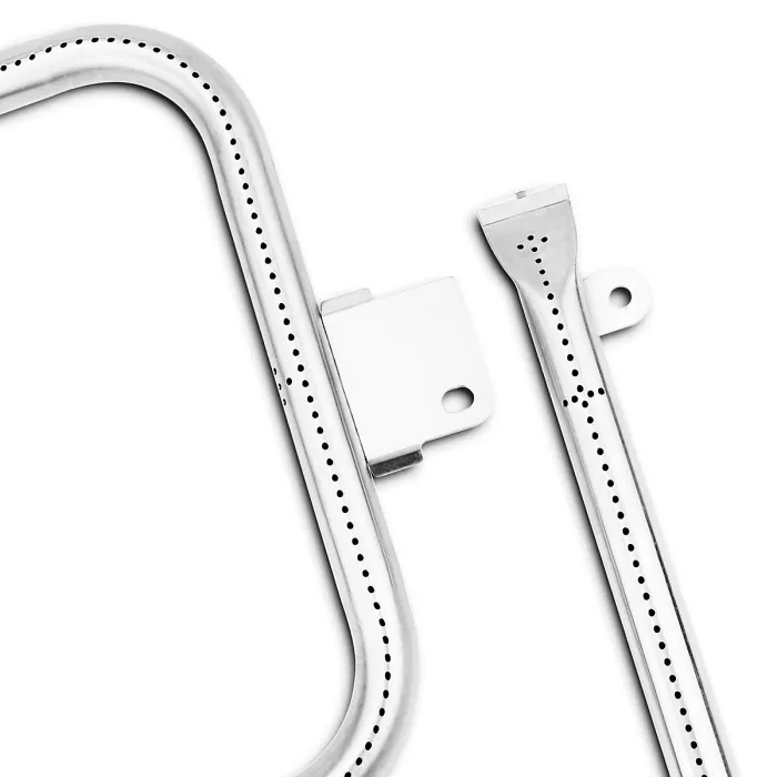 65032 60.3CM Stainless Steel Tube Burner Accessory for Weber Q300 Q320 Q3000 Q3200 Series Grill