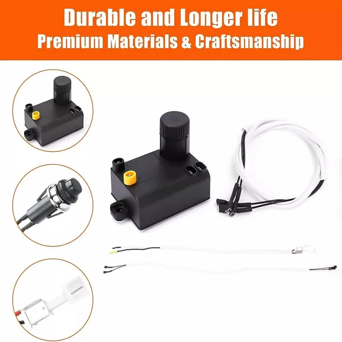 7642 Electronic Ignition Kit for Weber Spirit E210, S210, Spirit E310, Spirit S310 Grills with Front Controls