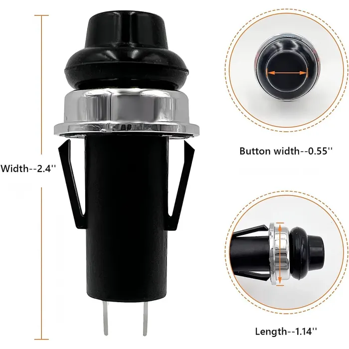 Weber70189 Grill switch, suitable for Weber Spirit S-210/220/310/315/320, Spirit E-210/220/310/315/320/330, GS4 Gas 7642