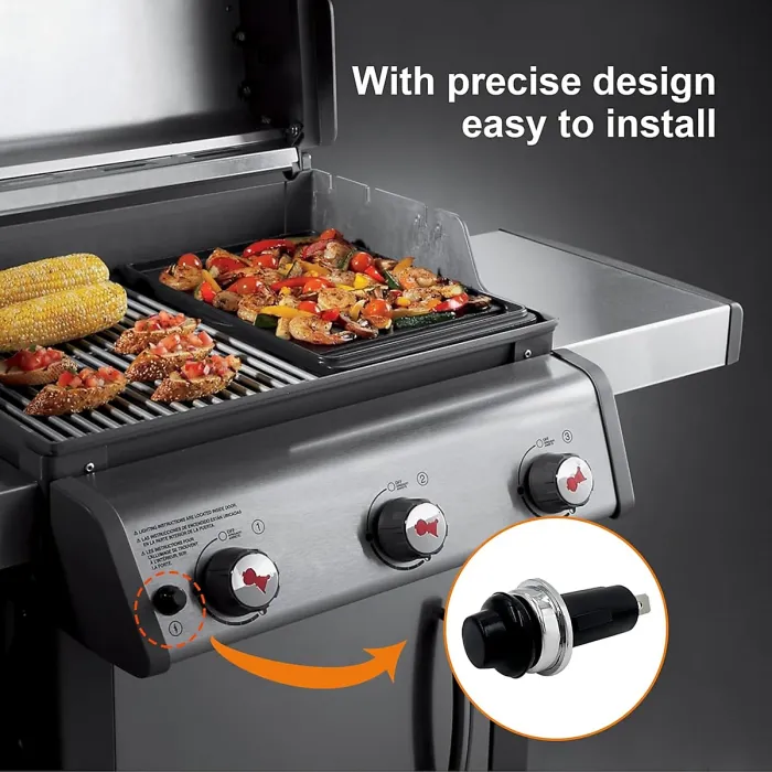 Weber70189 Grill switch, suitable for Weber Spirit S-210/220/310/315/320, Spirit E-210/220/310/315/320/330, GS4 Gas 7642