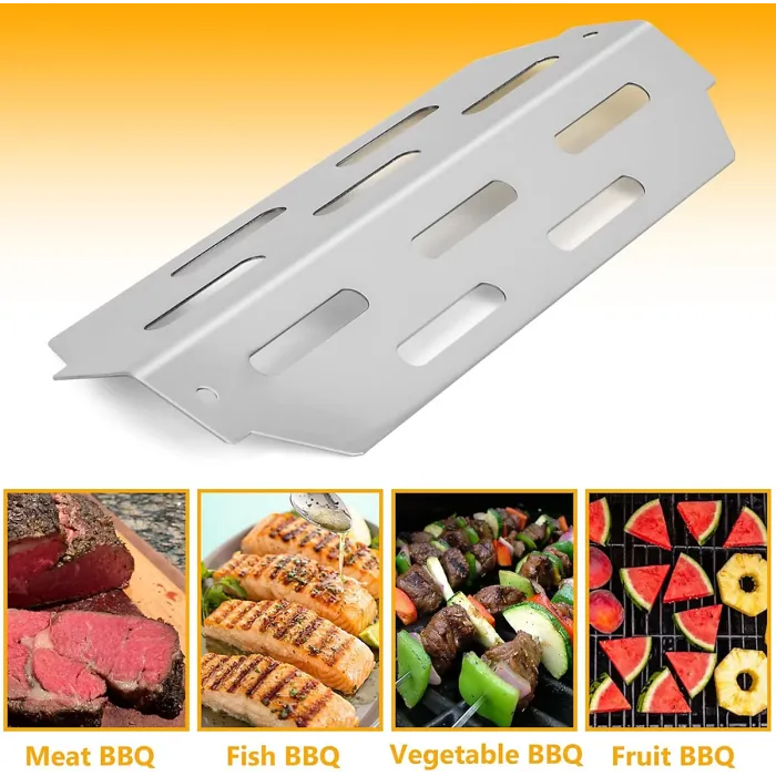 304 Heat Plate for Weber Genesis II 410 12.5"Heat Strip for Weber GS4 Genesis II/LX 400 Series, Genesis II E410/S410, II E435/S435