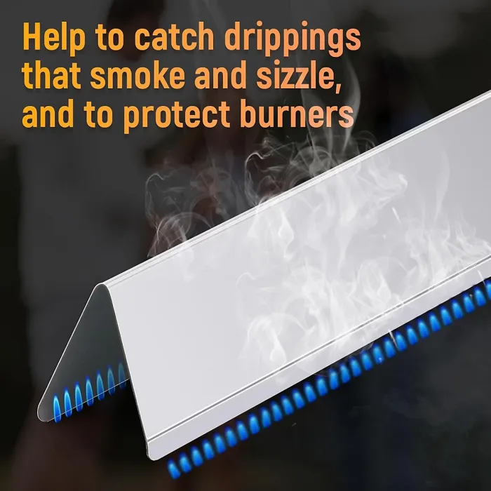 Flavorizer Bars for Weber Genesis 300 Series, E-310 E-330 Grills (2011-2016), 17.5" Flavor Bars, Grill Burner Cover Replacement