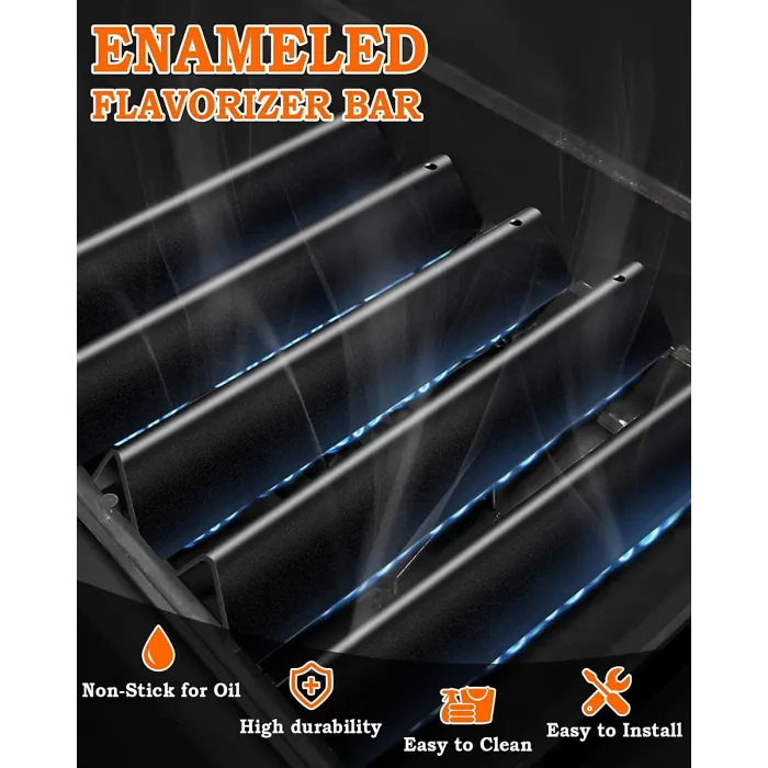 7636 15.3"Seasoning Stick for Weber Spirit 300 and GS4 Spirit II 300 315 320 330 S310 Grills with Front Controls, 5PCS Weber 67046