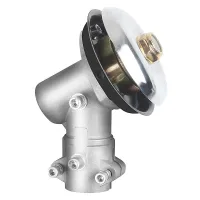 Lawn Mower Gearbox, Lawn Mower Angle Gearbox, Double Ear Gear Head for Lawn Mower Parts, Garden Tool Accessories (26mm, 9 Teeth)