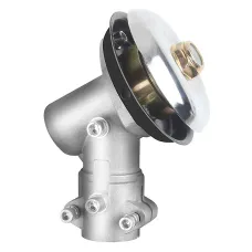 Lawn Mower Gearbox, Lawn Mower Angle Gearbox, Double Ear Gear Head for Lawn Mower Parts, Garden Tool Accessories (28mm, 9 Teeth)