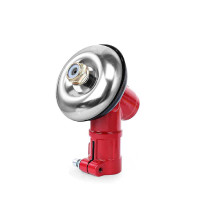 26mm Lawnmower Angle Drive - 9 Teeth, Universal Gear Head, for Lawnmowers, Silver