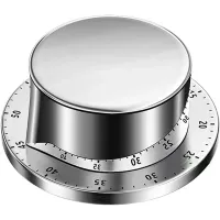 Magnetic kitchen timer, kitchen timer, visual timer, cooking timer, magnetic cooking kitchen scale, stainless steel