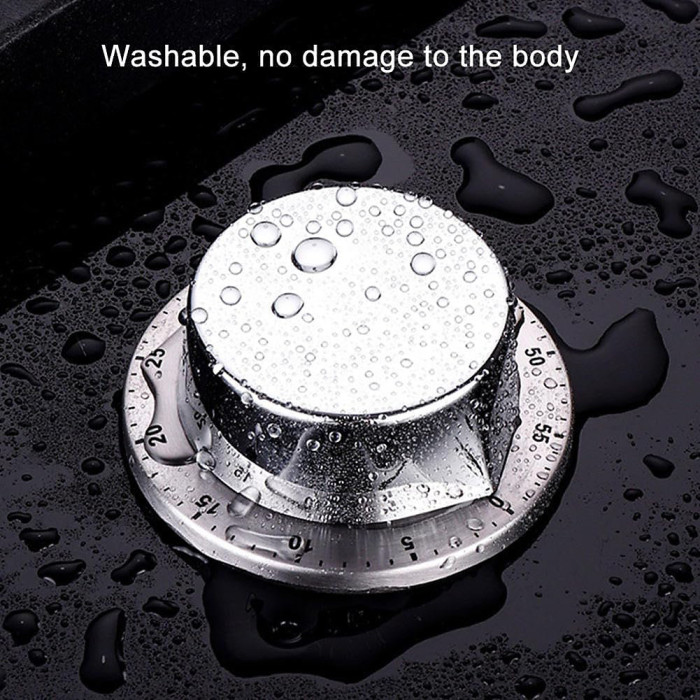 Magnetic kitchen timer, kitchen timer, visual timer, cooking timer, magnetic cooking kitchen scale, stainless steel