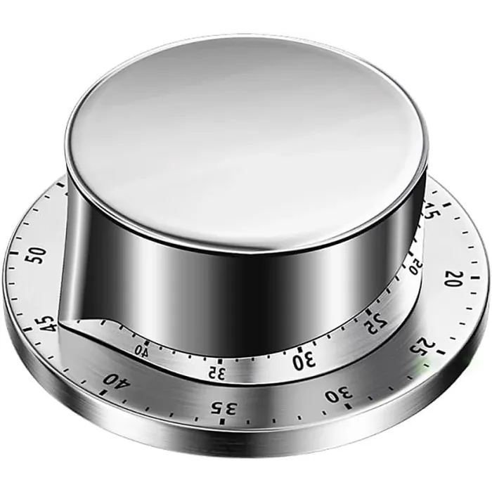 Magnetic kitchen timer, kitchen timer, visual timer, cooking timer, magnetic cooking kitchen scale, stainless steel
