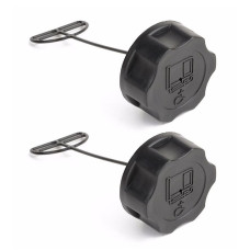 Pack of 2 Fuel Tank cover, 33mm Inner Diameter, Fits Lawnmowers, Brush Cutters, Hedge Trimmers