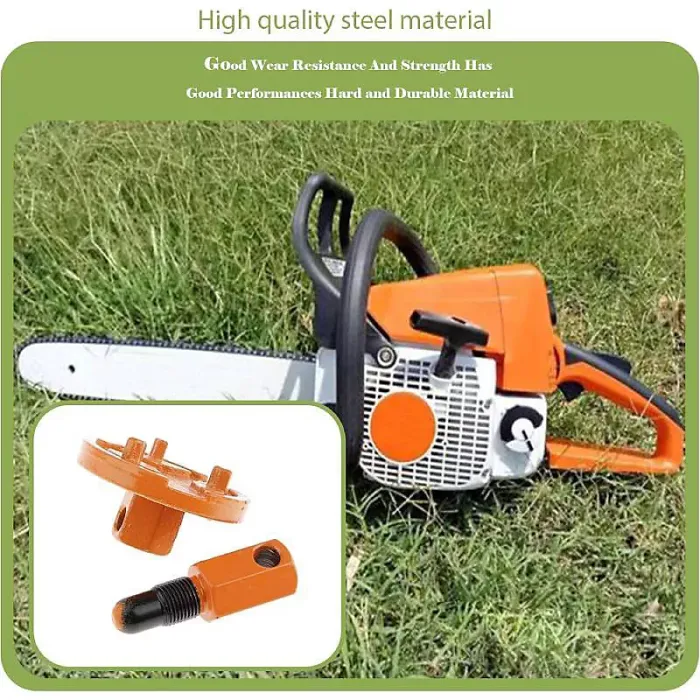 Piston Stopper & Clutch Removal Tool for Husqvarna, Stihl, Echo 2 Cycle Chainsaws, 14mm
