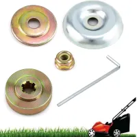 Universal Saw Blade Nut Retaining Kit, 5-Piece Mower Head Nut Set for Mowers and Accessories