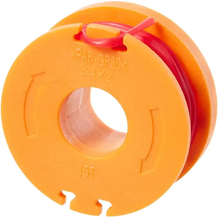 2 x WA0004.1 3m, 1.25mm Trimmer Line Spools for WORX 20V Lawnmowers, WG163E, WG157E Models