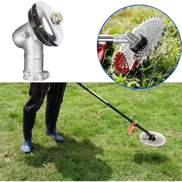 High Performance 26mm 9-Spline Gear Head for Brushcutters and Grass Trimmers