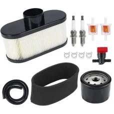 Air Filter Kit for Kawasaki FR651V, FR691V, FS481V, Oil Filter 49065-7007, 11013-0752