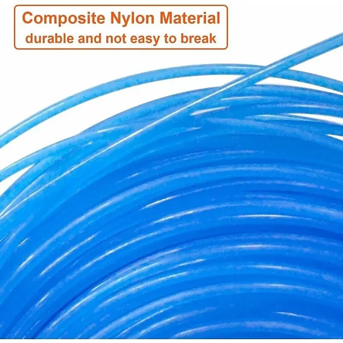 Round Nylon Spool for Lawnmowers, 1.6mm Diameter, 100m Length Cutting Line