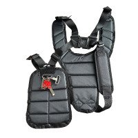 Double Mower Belt, Adjustable Harness for Universal Lawn Mower Accessories