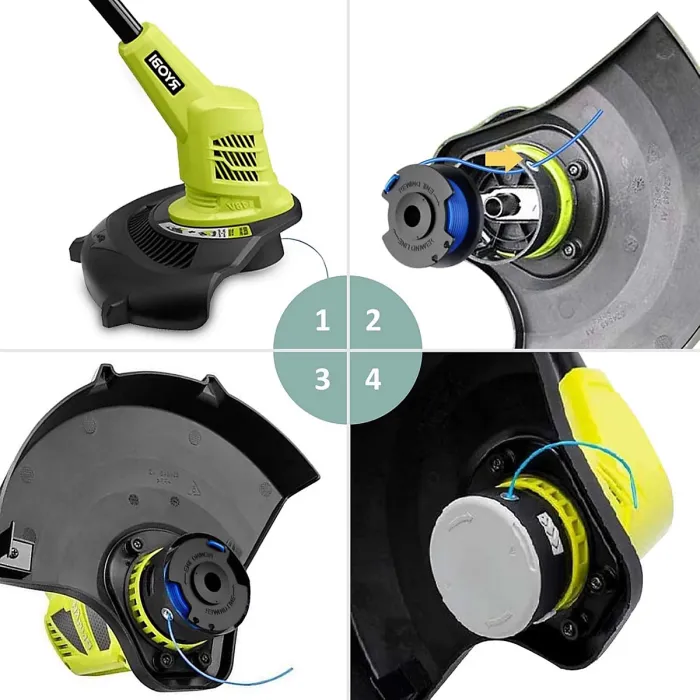 12 Pack AC14RL3A Replacement Cords for Ryobi One+ 18V, 24V, 40V, 1.65cm, 3.4m