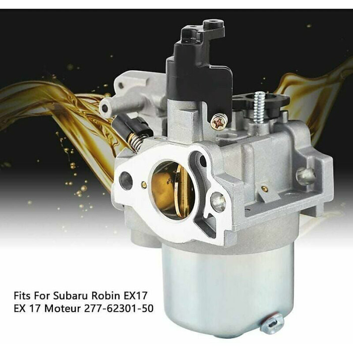 Replacement Carburetor for Subaru Robin EX 17 EP17 Replaces 277-62301-30,277-62302-30,277-62303-20 Carburetor Kit EX17 SP170 EX13
